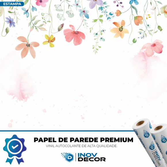 PAPEL DE PAREDE FLORAL - 007 - Imagem 4