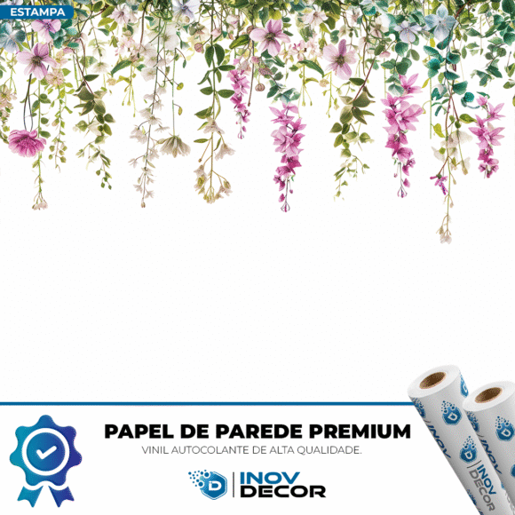 PAPEL DE PAREDE FLORAL – 012 - Imagem 4