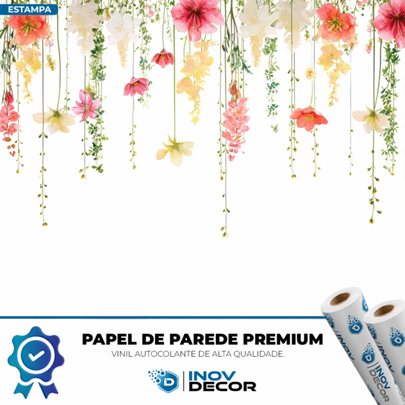PAPEL DE PAREDE FLORAL – 014 - Imagem 4