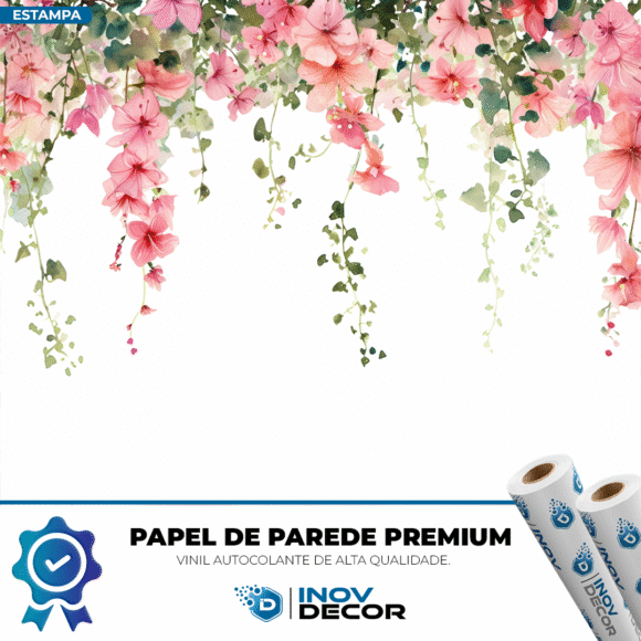 PAPEL DE PAREDE FLORAL – 010 - Imagem 4