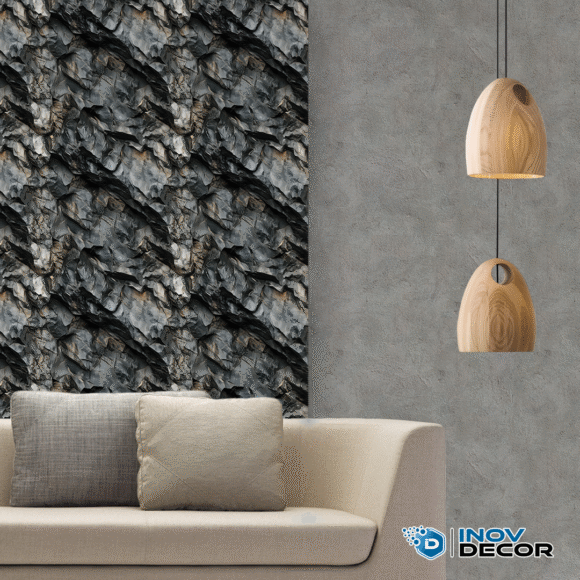 PAPEL DE PAREDE PEDRAS - 017