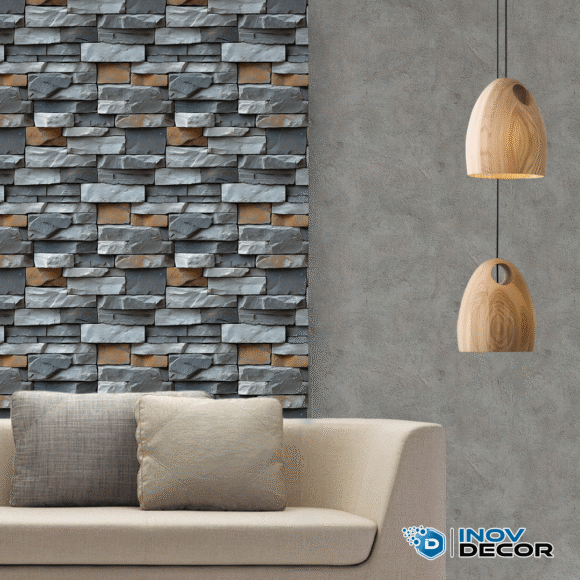 PAPEL DE PAREDE PEDRAS - 027