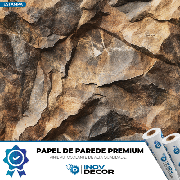 PAPEL DE PAREDE PEDRA - 016 - Imagem 3